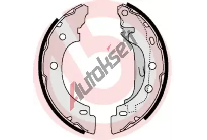 BREMBO Sada brzdovch elist BRE S68523, S 68 523