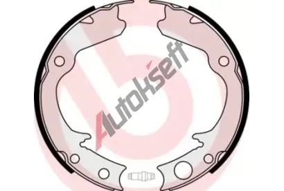 BREMBO Sada brzdovch elist - parkovac brzda BRE S78508, S 78 508