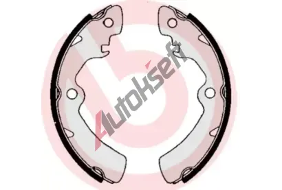 BREMBO Sada brzdovch elist BRE S79503, S 79 503