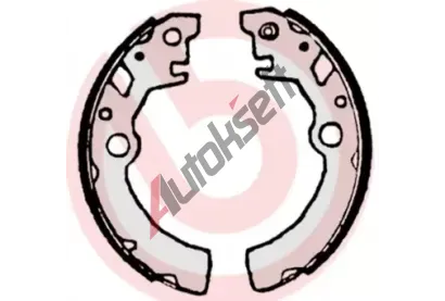 BREMBO Sada brzdovch elist BRE S79519, S 79 519