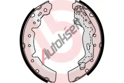 BREMBO Sada brzdovch elist BRE S83510, S 83 510