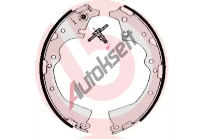 BREMBO Sada brzdovch elist ESSENTIAL LINE BRE S83511, S 83 511