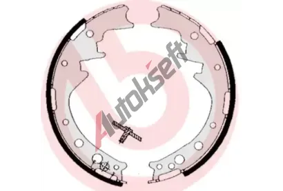 BREMBO Sada brzdovch elist ESSENTIAL LINE BRE S83521, S 83 521