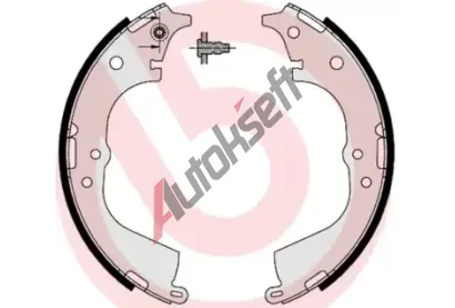 BREMBO Sada brzdovch elist BRE S83537, S 83 537