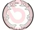 Sada brzdových čelistí parkovací brzdy BREMBO ‐ BRE S83543 Sada brzdových čelistí parkovací brzdy BREMBO ‐ BRE S83543