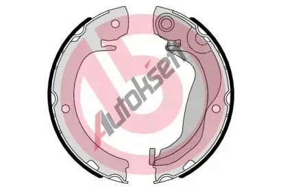 BREMBO Sada brzdovch elist parkovac brzdy BRE S83569, BRE S 83 569