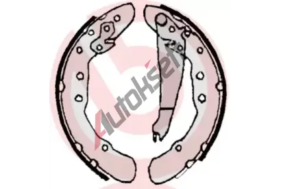 BREMBO Sada brzdovch elist BRE S85514, S 85 514