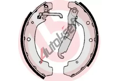 BREMBO Sada brzdovch elist BRE S85534, S 85 534