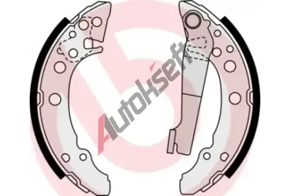 BREMBO Sada brzdovch elist BRE S85535, S 85 535