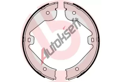 BREMBO Sada brzdovch elist - parkovac brzda BRE S85536, S 85 536