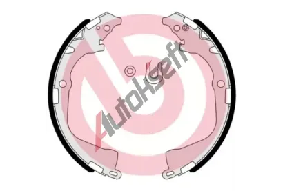 BREMBO Sada brzdovch elist BRE S85541, S 85 541