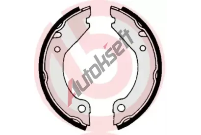 BREMBO Sada brzdovch elist - parkovac brzda BRE S86501, S 86 501