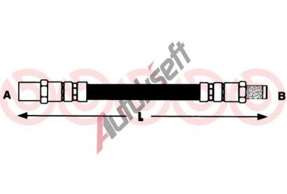 BREMBO Brzdov hadice BRE T85047, T 85 047