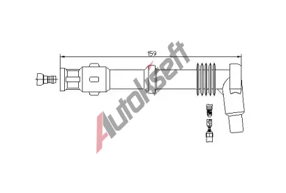 BREMI Zstrka zapalovac svky BRI 13293/5, 13293/5