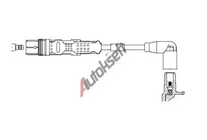 BREMI Zapalovací kabel BRI 6A98E57, 6A98E57 BREMI Zapalovací kabel BRI 6A98E57, 6A98E57