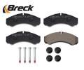 BRECK Sada brzdovch destiek BRK 29121 00 703 00, 29121 00 703 00