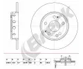Brzdov kotou BRECK ‐ BRK BR 010 SA100