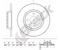 Brzdov kotou BRECK ‐ BRK BR 045 SA100