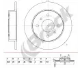 Brzdov kotou BRECK ‐ BRK BR 342 VA100