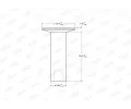 BERAL Nt obloen bubnov brzdy Federal-Mogul BRL 93685, 93685
