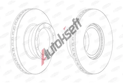 BERAL Brzdov kotou BRL BCR146A, BCR146A