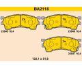 Barum Sada brzdovch destiek - kotouov brzda BARUM ‐ BRM BA2118