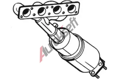 BOSAL Katalyzátor BS 090-152, 090-152 BOSAL Katalyzátor BS 090-152, 090-152