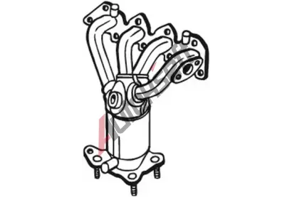 BOSAL Katalyztor BS 090-593, 090-593