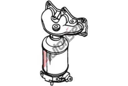 BOSAL Katalyztor with Ecolabel "Blue Angel" BS 090-817, 090-817