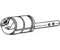 Filtr pevnch stic BOSAL ‐ BS 095-360