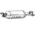 Filtr pevnch stic BOSAL ‐ BS 097-222