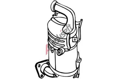 BOSAL Filtr pevných částic BS 097-750, 097-750 BOSAL Filtr pevných částic BS 097-750, 097-750