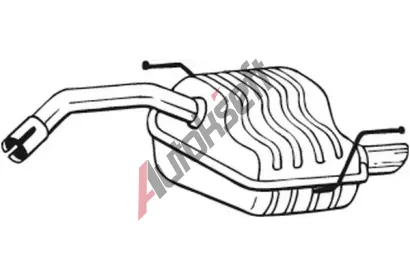 BOSAL Zadn tlumi vfuku BS 100-171, 100-171