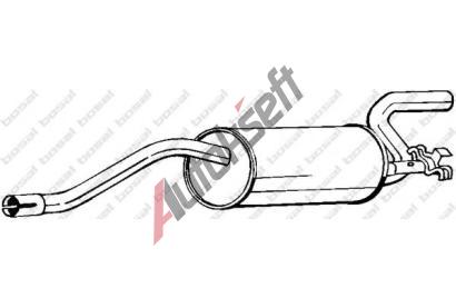 BOSAL Zadní tlumič výfuku BS 100-485, 100-485 BOSAL Zadní tlumič výfuku BS 100-485, 100-485