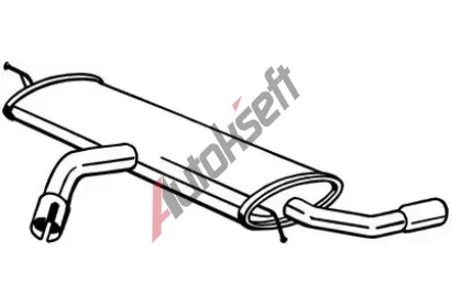 BOSAL Zadn tlumi vfuku BS 105-037, 105-037