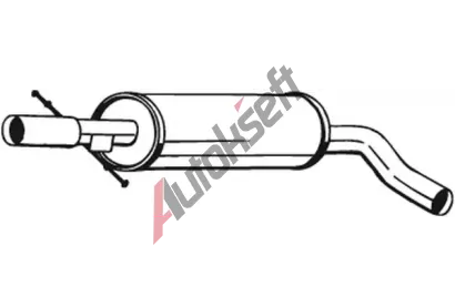 BOSAL Stedn tlumi vfuku BS 105-111, 105-111