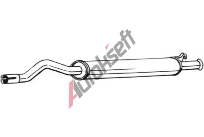 BOSAL Stedn tlumi vfuku BS 105-159, 105-159