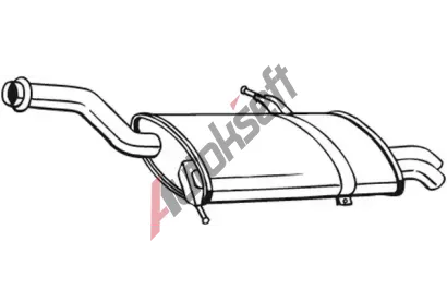 BOSAL Zadn tlumi vfuku BS 135-085, 135-085