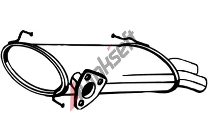 BOSAL Zadn tlumi vfuku BS 135-131, 135-131