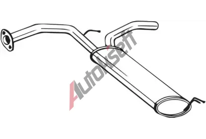BOSAL Zadn tlumi vfuku BS 135-133, 135-133