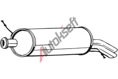 BOSAL Zadn tlumi vfuku BS 135-547, 135-547