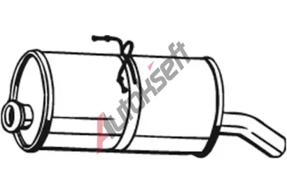 BOSAL Zadn tlumi vfuku BS 135-705, 135-705