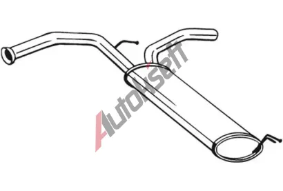 BOSAL Zadn tlumi vfuku BS 135-723, 135-723