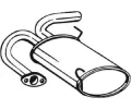Zadn tlumi vfuku BOSAL ‐ BS 145-191