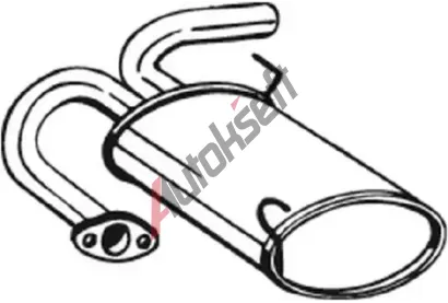 BOSAL Zadn tlumi vfuku BS 145-191, 145-191