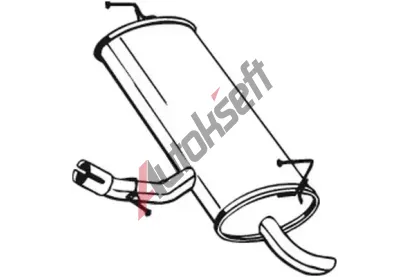 BOSAL Zadn tlumi vfuku BS 145-261, 145-261