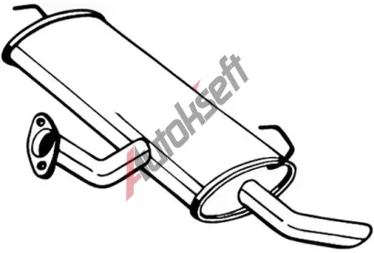 BOSAL Zadn tlumi vfuku BS 145-335, 145-335