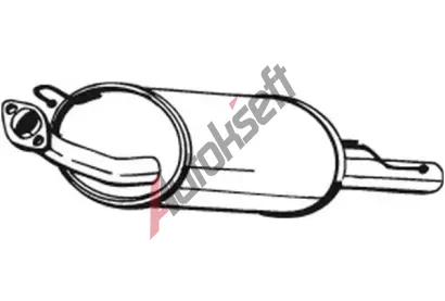 BOSAL Zadn tlumi vfuku BS 145-341, 145-341