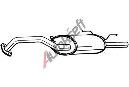 BOSAL Zadn tlumi vfuku BS 145-407, 145-407