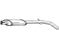 Stedn tlumi vfuku BOSAL ‐ BS 148-121